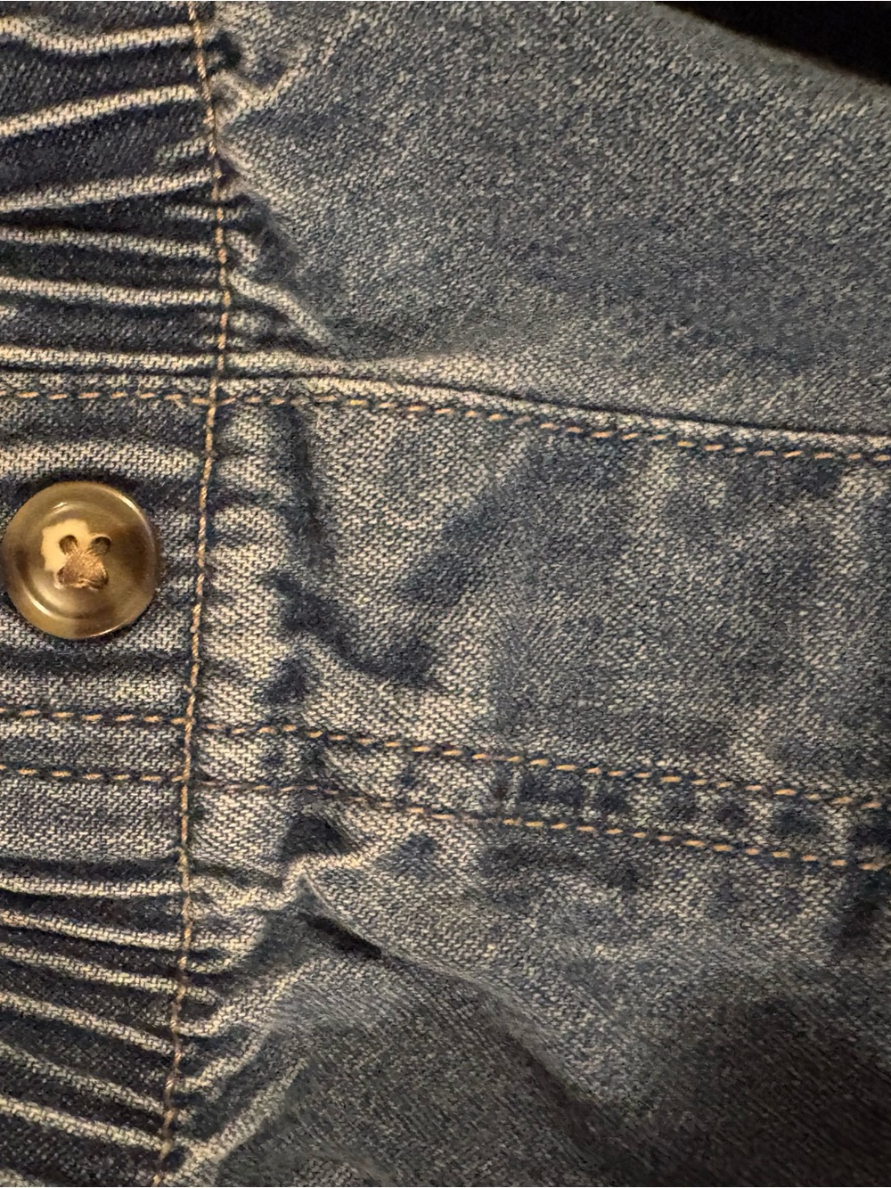 Kim rogers Women’s Elastic Waist Denim Jeans Size 14PS - Picture 3 of 6